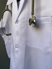 Wrinkle-Free Lab Coat, 100% Polyester
