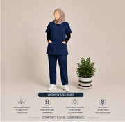 Medical Scrubs Navy Blue