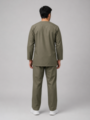 Medical Scrubs Olive Green