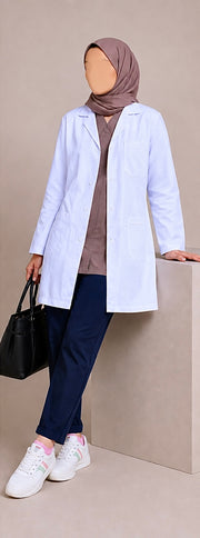 Premium Cotton Lab Coat